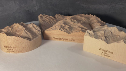 SUMMIT - Mont Blanc mountain relief