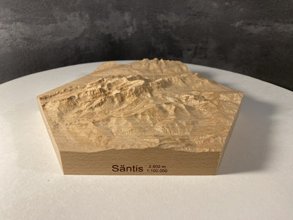 SUMMIT – Bergrelief Säntis - TreeDimension