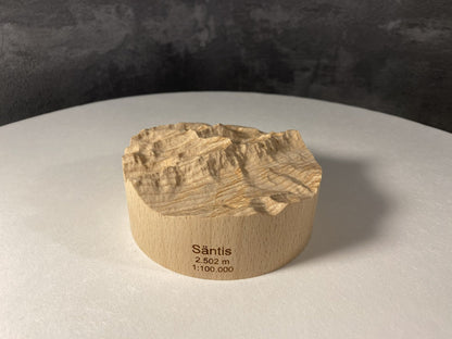 SUMMIT – Bergrelief Säntis - TreeDimension