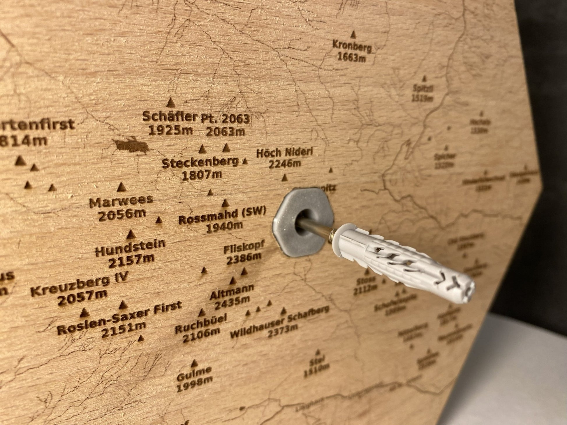 SUMMIT – Bergrelief Säntis - TreeDimension